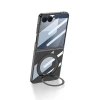 Galaxy Z Flip 7 M-safe Şarj Özellikli Zore Kıpta KPT-02 Standlı Kapak