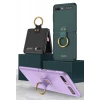 Galaxy Z Flip Kılıf Zore Flip Ring Kıpta Kapak