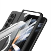 Galaxy Z Fold 4 Kılıf Wireless Şarj Özellikli Zore Kıpta M-safe Kapak