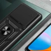 İnfinix Note 40 Pro Kılıf Magnetik Standlı Kamera Korumalı Zore Sürgülü Vega Kapak