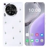 Tecno Camon 30 4G Kılıf Airbag Tasarımlı Simli Şeffaf Zore Kutup Kapak