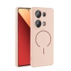 Xiaomi Redmi Note 13 Pro 4G Kılıf M-safe Şarj Özellikli Zore Meta Kapak