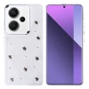 Xiaomi Redmi Note 13 Pro Plus 5G Kılıf Airbag Tasarımlı Simli Şeffaf Zore Kutup Kapak