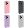 Xiaomi Redmi Note 14 5G Kılıf Kamera Korumalı Simli Lüks Zore Koton Kapak