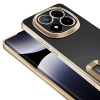 Xiaomi Redmi Note 14 Pro 4G Kılıf Kamera Korumalı Logo Gösteren Zore Omega Kapak