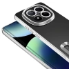 Xiaomi Redmi Note 14 Pro Plus Kılıf Kamera Korumalı Logo Gösteren Zore Omega Kapak