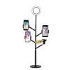 Zore Professional Live Stream Işıklı Telefon Tutucu Ring Light