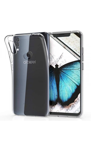 Alcatel 5V Kılıf Zore Süper Silikon Kapak