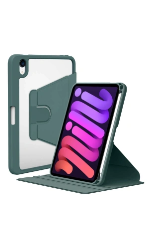 Apple iPad Mini 2021 (6.Nesil) Kılıf Zore Nayn Dönebilen Standlı Kılıf