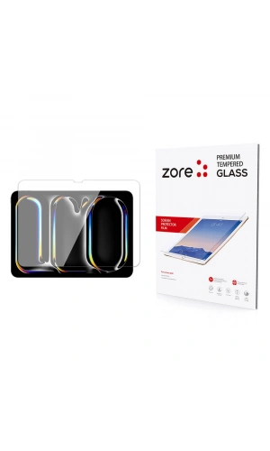 Apple iPad Pro 11 2025 M5 Zore Temperli Cam Ekran Koruyucu