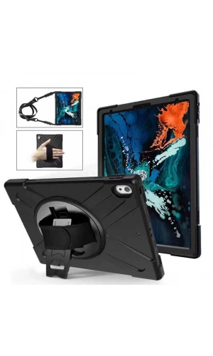 Apple iPad Pro 12.9 2018 (3.Nesil) Kılıf Zore Defender Tablet Silikon