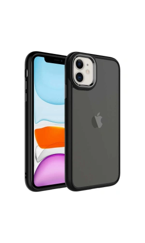 Apple iPhone 11 Kılıf Buzlu Sert PC Zore May Kapak
