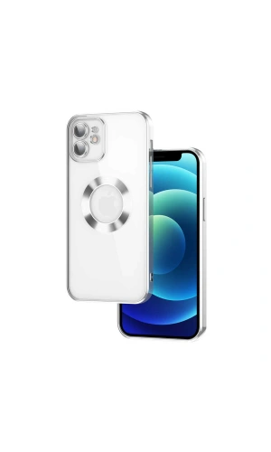 Apple iPhone 11 Kılıf Kamera Korumalı Logo Gösteren Zore Omega Kapak