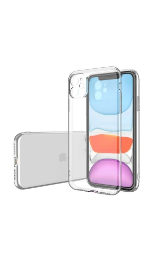 Apple iPhone 11 Kılıf Zore Kamera Korumalı Süper Silikon Kapak
