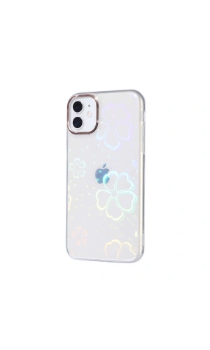 Apple iPhone 11 Kılıf Zore Sidney Desenli Sert Kapak