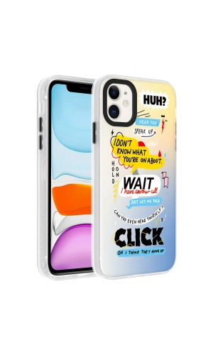 Apple iPhone 12 Kılıf Desenli Zore Dragon Sert Kapak