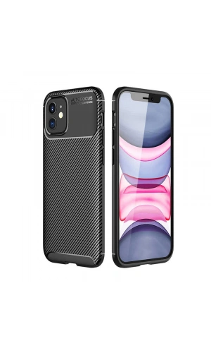 Apple iPhone 12 Kılıf Zore Negro Silikon Kapak