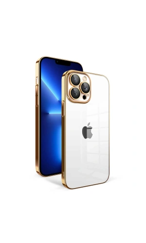 Apple iPhone 12 Pro Kılıf Kamera Korumalı Renkli Çerçeveli Zore Garaj Kapak