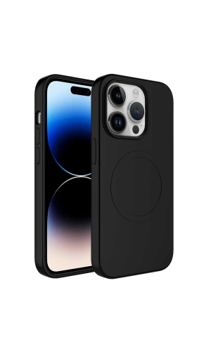 Apple iPhone 12 Pro Kılıf M-safe Wireless Şarj Özellikli Pastel Renk Silikon Zore Plas Kapak