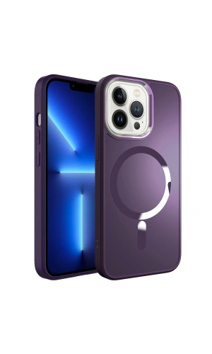 Apple iPhone 12 Pro Kılıf M-safe Wireless Şarj Özellikli Zore Stil Kapak