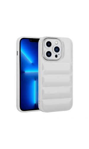 Apple iPhone 12 Pro Max Kılıf Kamera Korumalı Parlak Airbagli Zore Galya Kapak