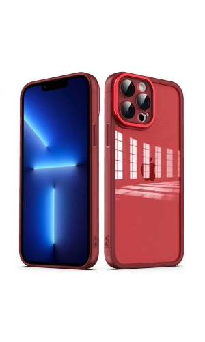 Apple iPhone 12 Pro Max Kılıf Kamera Korumalı Transparan Zore Post Kapak