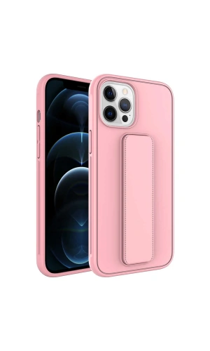 Apple iPhone 12 Pro Max Kılıf Zore Qstand Kapak