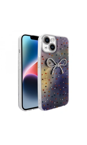 Apple iPhone 13 Kılıf Kamera Korumalı Figürlü Zore Ponti Silikon Kapak