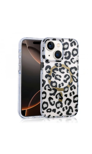 Apple iPhone 13 Kılıf M-safe Şarj Özellikli Zore Jago Kapak