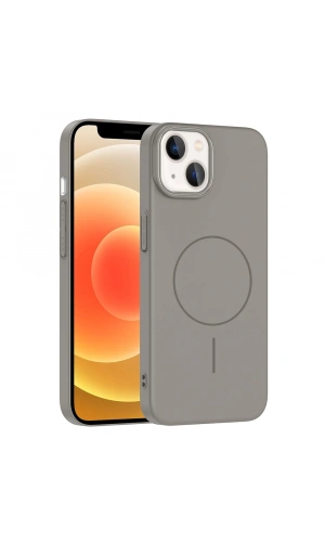 Apple iPhone 13 Kılıf M-safe Şarj Özellikli Zore Ruby Sert Kapak