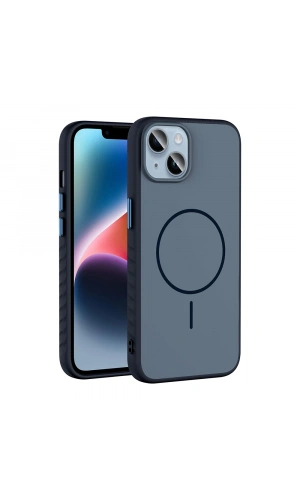 Apple iPhone 13 Kılıf M-safe Şarj Özellikli Zore Tea Kapak