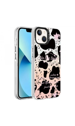 Apple iPhone 13 Kılıf Mermer Desenli Zore Marbello Kapak