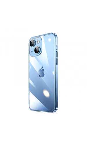 Apple iPhone 13 Kılıf Sert PC Renkli Çerçeveli Zore Riksos Kapak