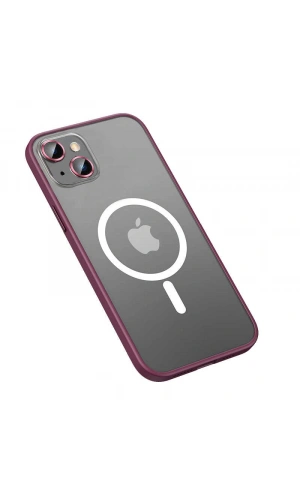 Apple iPhone 13 Kılıf Zore Mokka Wireless Kapak