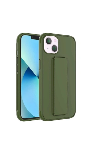 Apple iPhone 13 Kılıf Zore Qstand Kapak