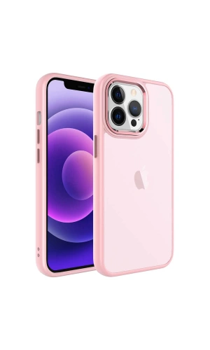 Apple iPhone 13 Pro Kılıf Buzlu Sert PC Zore May Kapak