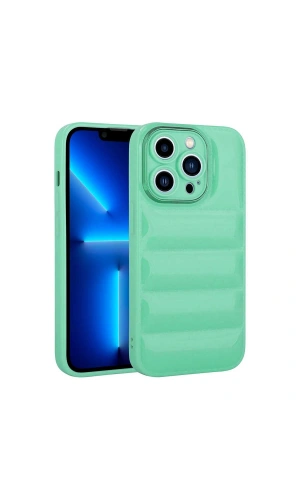 Apple iPhone 13 Pro Kılıf Kamera Korumalı Parlak Airbagli Zore Galya Kapak