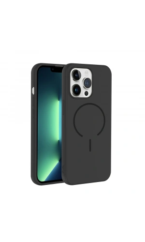 Apple iPhone 13 Pro Kılıf M-safe Şarj Özellikli Zore Meta Kapak