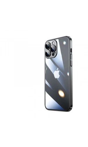 Apple iPhone 13 Pro Kılıf Sert PC Renkli Çerçeveli Zore Riksos Kapak