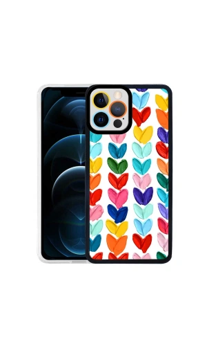 Apple iPhone 13 Pro Kılıf Zore M-Fit Desenli Kapak