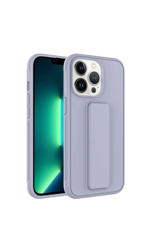 Apple iPhone 13 Pro Kılıf Zore Qstand Kapak