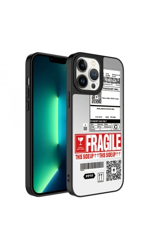 Apple iPhone 13 Pro Max Kılıf Aynalı Desenli Kamera Korumalı Parlak Zore Mirror Kapak