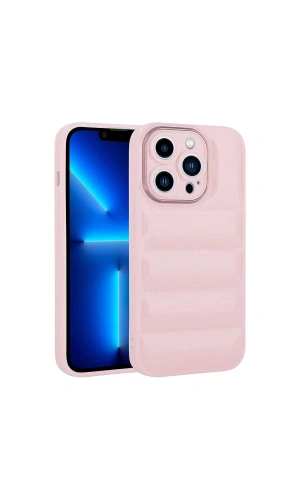 Apple iPhone 13 Pro Max Kılıf Kamera Korumalı Parlak Airbagli Zore Galya Kapak