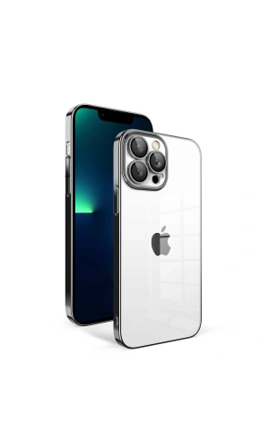 Apple iPhone 13 Pro Max Kılıf Kamera Korumalı Renkli Çerçeveli Zore Garaj Kapak