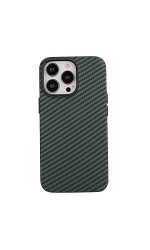 Apple iPhone 13 Pro Max Kılıf Karbon Fiber Tasarımlı Zore Karbono Kapak