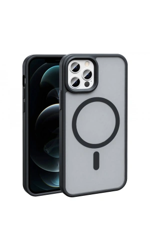 Apple iPhone 13 Pro Max Kılıf M-safe Şarj Özellikli Mat Arka Yüzey Zore Sio Kapak