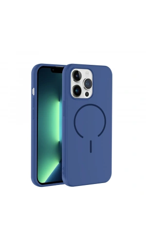 Apple iPhone 13 Pro Max Kılıf M-safe Şarj Özellikli Zore Meta Kapak