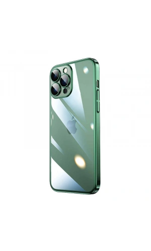Apple iPhone 13 Pro Max Kılıf Sert PC Renkli Çerçeveli Zore Riksos Kapak