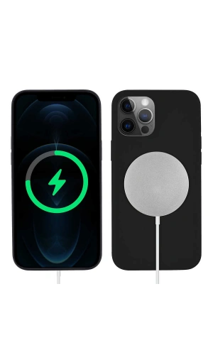 Apple iPhone 13 Pro Max Kılıf Zore Silksafe Wireless Kapak