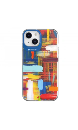 Apple iPhone 14 Kılıf Çift IMD Baskılı Lisanslı Switcheasy Artist Impasto Kapak